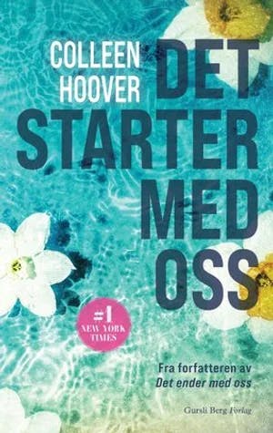 Omslag: "Det starter med oss" av Colleen Hoover