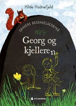 Omslag: "Georg og kjelleren" av Hilde Hodnefjeld
