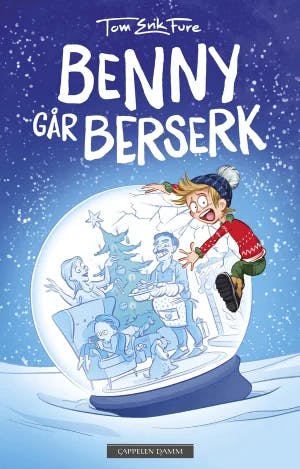 Omslag: "Benny går berserk" av Tom-Erik Fure