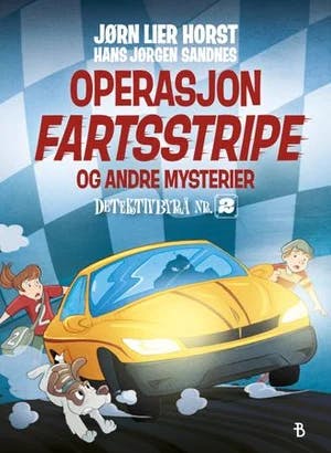 Omslag: "Operasjon Fartsstripe og andre mysterier" av Jørn Lier Horst