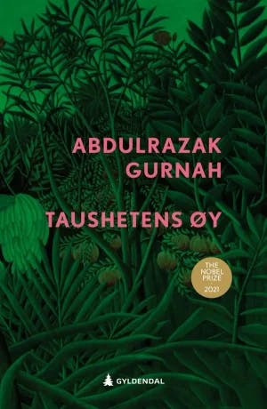 Omslag: "Taushetens øy" av Abdulrazak Gurnah