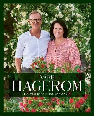 Omslag: "Våre hagerom" av Halvor Bakke