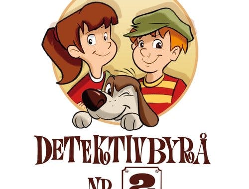 Logo til bokserien Detektivbyrå nr.2