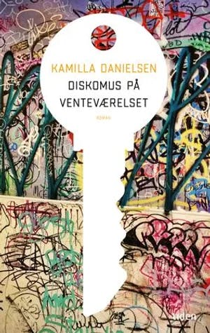 Omslag: "Diskomus på venteværelset : romaner" av Kamilla Danielsen