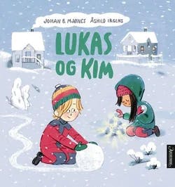 Omslag: "Lukas og Kim" av Johan B. Mjønes