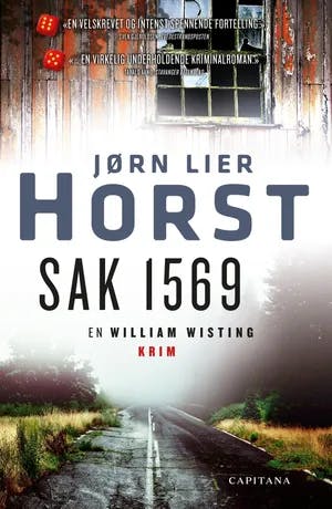 Omslag: "Sak 1569" av Jørn Lier Horst