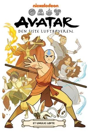 Omslag: "Avatar : den siste luftbøyeren. 1. Et umulig løfte" av Gene Luen Yang