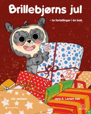Omslag: "Brillebjørns jul : to fortellinger i én bok" av Ida Jackson