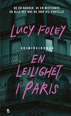 Omslag: "En leilighet i Paris" av Lucy Foley
