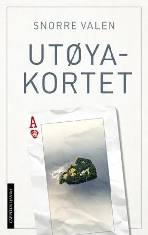 Omslag: "Utøyakortet" av Snorre Valen