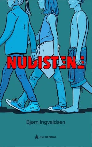 Omslag: "Nudistene" av Bjørn Ingvaldsen