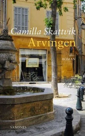 Omslag: "Arvingen" av Camilla J.J. Skattvik