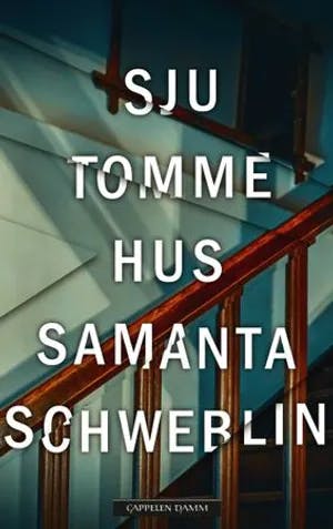 Omslag: "Sju tomme hus" av Samanta Schweblin