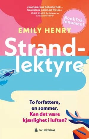 Omslag: "Strandlektyre" av Emily Henry